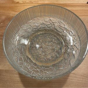 Ravenhead glass MCM bowl designer John Clappison